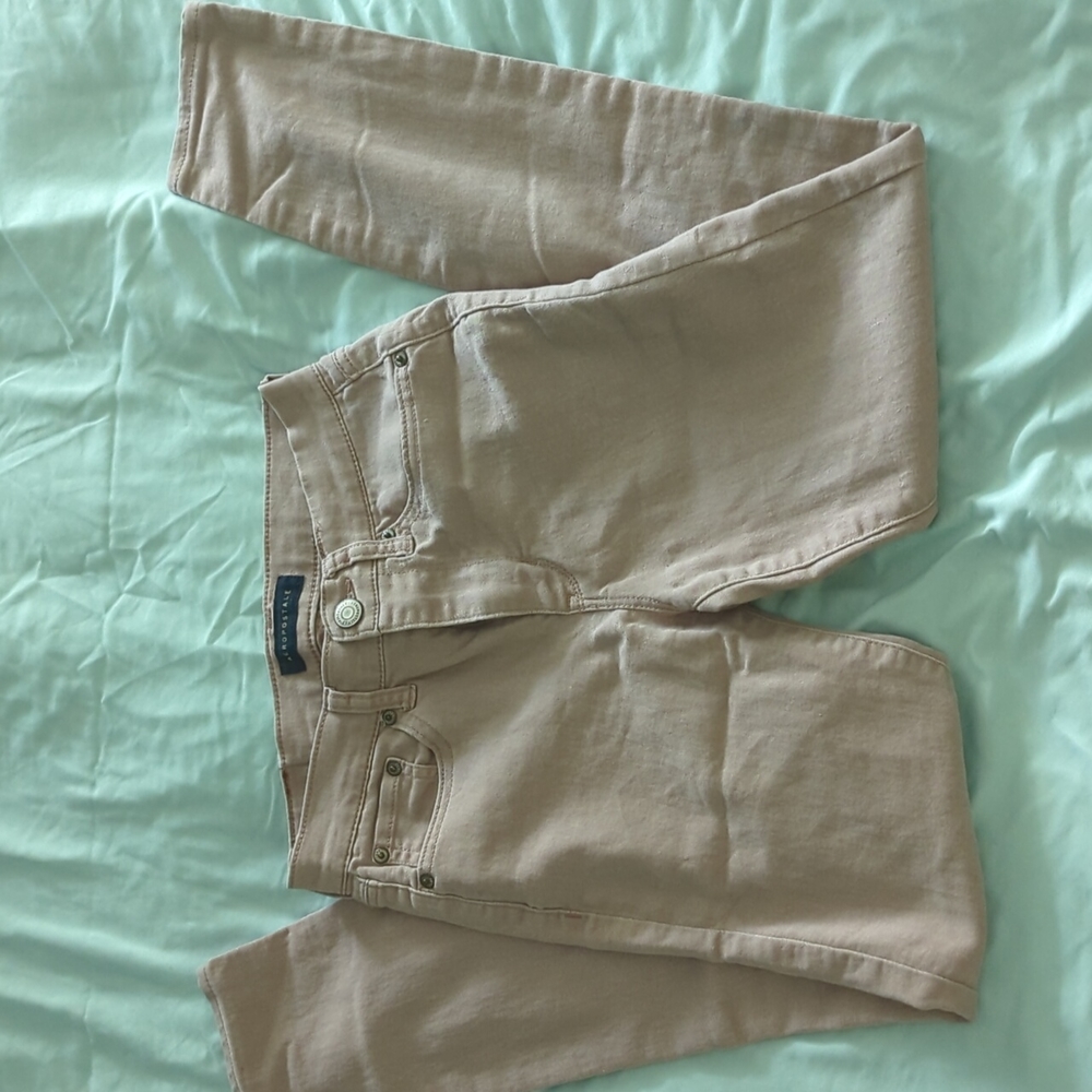 Aeropostale High Rise Pink Jeggings